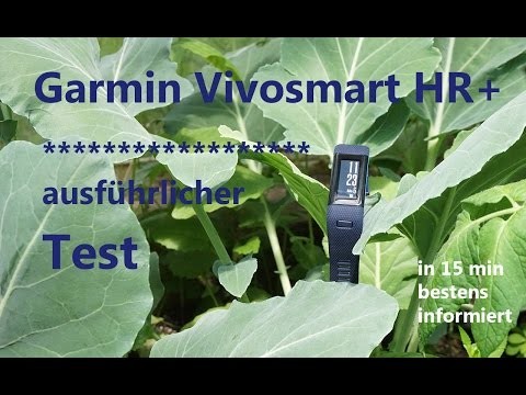 Garmin Vivosmart HR+ - Test