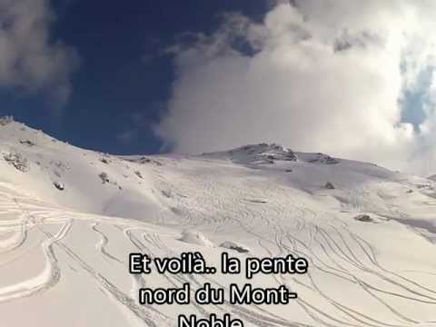 Sortie à ski- Nax Mont-Noble